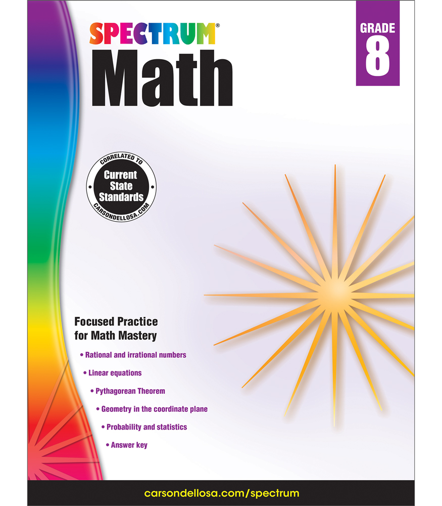 Spectrum Math Grade 8