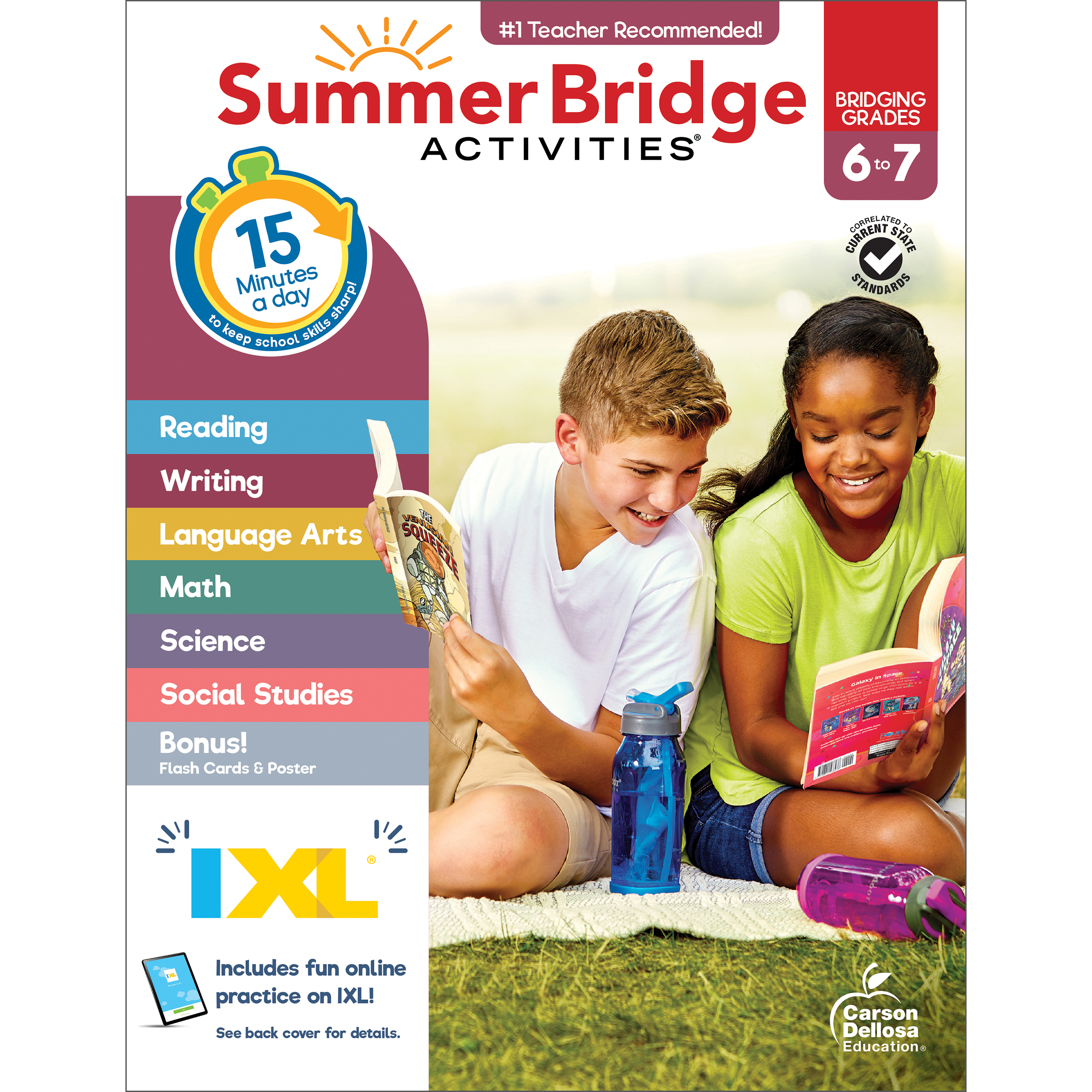 Summer Bridge Activities | Sale $9.99 | Sixth to Seventh Grade