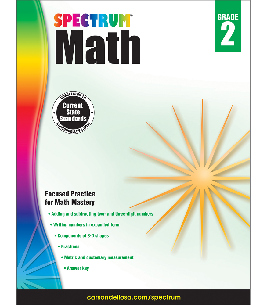 Spectrum Math Grade 2