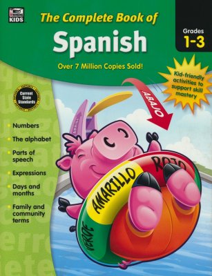 Complete Book of Spanish, Grades 1 - 3 ** OUT OF STOCK** 