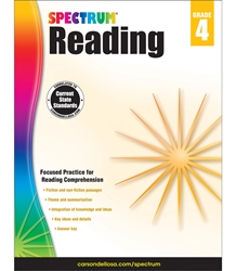 Spectrum Reading Grade 4 **OUT OF STOCK** 