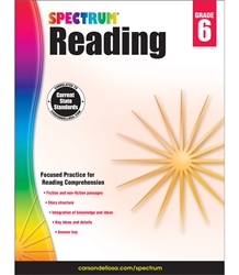 Spectrum Reading Grade 6 