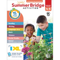 Summer Bridge Activities 4-5 Bridging fourth to fifth,Summer Bridge, summer bridge Activities, summer bridge books, summer bridge workbook,  summer workbooks, summer bridge workbooks, summer bridge activity books, summer workbook, schoodoodle, amazon, edugeeks, learning how, learning express, school, pta, pto, bulk, discount, prices, 
