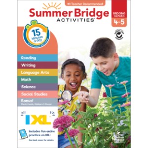 Summer Bridge Activities 4-5 Bridging fourth to fifth,Summer Bridge, summer bridge Activities, summer bridge books, summer bridge workbook,  summer workbooks, summer bridge workbooks, summer bridge activity books, summer workbook, schoodoodle, amazon, edugeeks, learning how, learning express, school, pta, pto, bulk, discount, prices, 