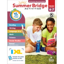 Summer Bridge Activities 6 - 7 Bridging sixth to seventh,Summer Bridge, summer bridge Activities, summer bridge books, summer bridge workbook,  summer workbooks, summer bridge workbooks, summer bridge activity books, summer workbook, schoodoodle, amazon, edugeeks, learning how, learning express, school, pta, pto, bulk, discount, prices, 