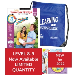 Summer Bridge Essentials Backpack 8-9 *Limit 1 per order* 