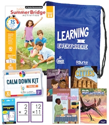 Summer Bridge Essentials Backpack w/ Calm Down Kit 3-4 