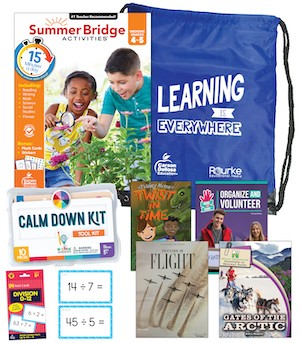 Summer Bridge Essentials Backpack w/ Calm Down Kit 4-5 