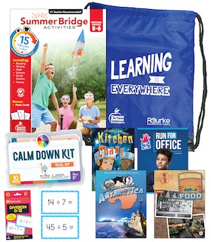 Summer Bridge Essentials Backpack w/ Calm Down Kit 5-6 