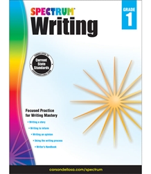 Spectrum Writing, Grade 1 *OUT OF STOCK* 