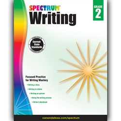Spectrum Writing, Grade 2 *OUT OF STOCK* 