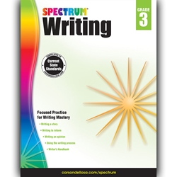 Spectrum Writing, Grade 3 