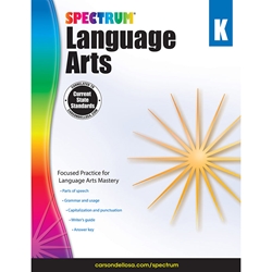 Spectrum Language Arts, Grade K 