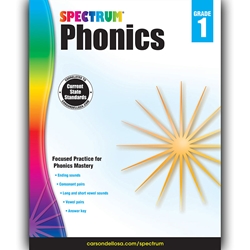 Spectrum Phonics, Grade 1 **OUT OF STOCK** 