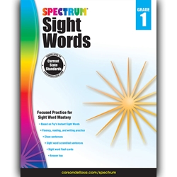 Spectrum Sight Words, Grade 1 